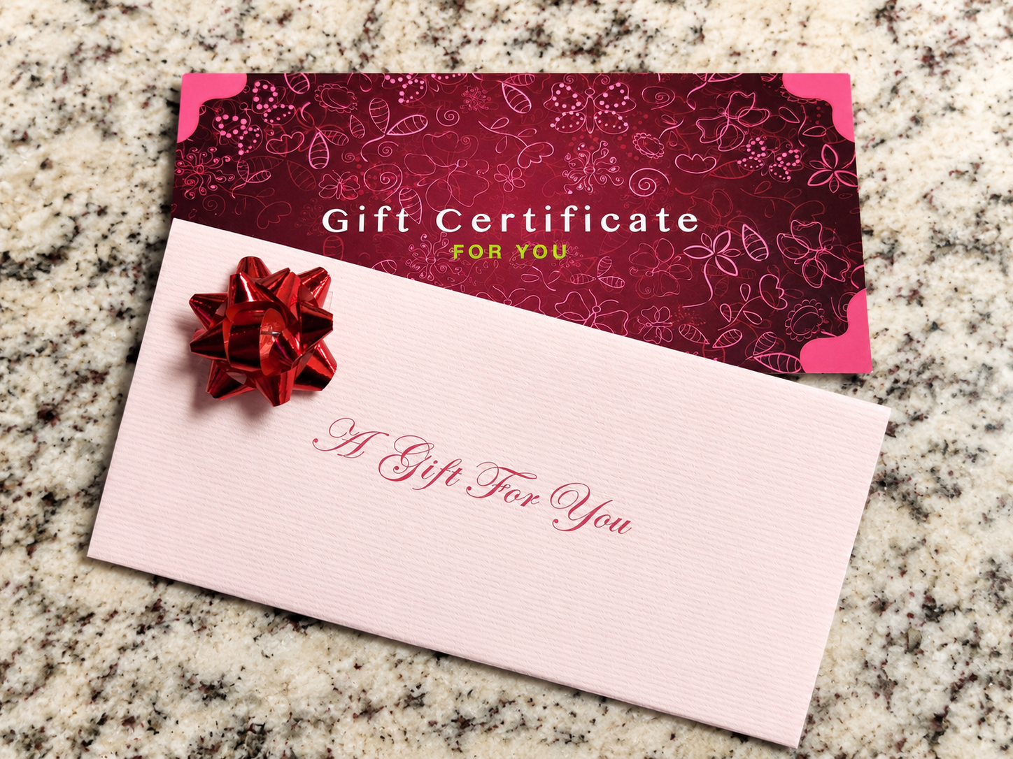 Gift certificates available at Coco Blue Spruce Nail Salon